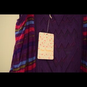 FREE PEOPLE purple top